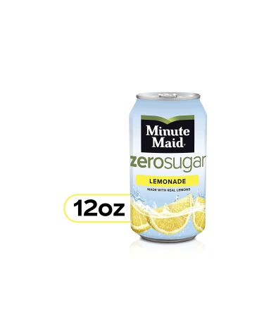 Minute Maid Light Lemonade 12 Fl Oz (Pack of 12) - Refreshing Fruit Drink - Buy Online on SooperMarket.com