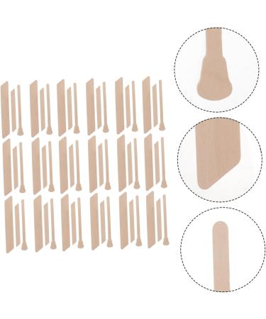 FOMIYES 600 STK Wooden Wax Strip Applicator - Face Hair Removal Tool for Smooth Skin | Best Waxing Accessories for Makeup - Buy Online on SooperMarket.com