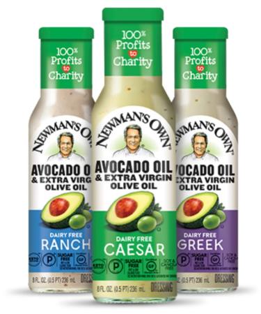 Newman's Own Avocado Oil Extra Virgin Olive Oil Ranch Dressing 8 oz - AmazonFresh - Buy Online on SooperMarket.com
