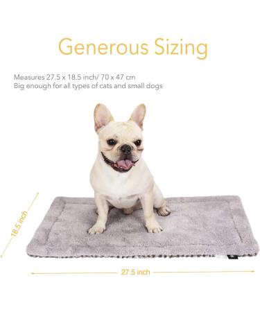 Self Heating Cat Pad - 27.5 x 18.5 Thermal Cat Mat for Outdoor & Indoor Pets - Buy Online on SooperMarket.com