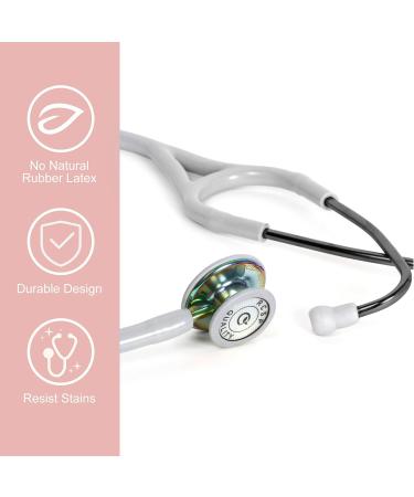 Buy Professional Acoustic Stethoscope for Doctors & Nurses - Royal Rainbow Finish Flexible Tube Soft Ear Knobs - Stainless Steel - Buy Online on SooperMarket.com