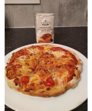 Wright's | Cheddar & Sundried Tomato Bread Mix 5X500g | includes Cheddar cheese with Mediterranean sundried tomatoes onions herbs and garlic |For machine or hand baking | Suitable for vegetarians - Buy Online on SooperMarket.com