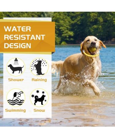 YOTANGO Dog Collar Repellent 1-Pack Dog Collar Repellency Slow Release Pleasant Aroma Waterproof - Yellow - Buy Online on SooperMarket.com
