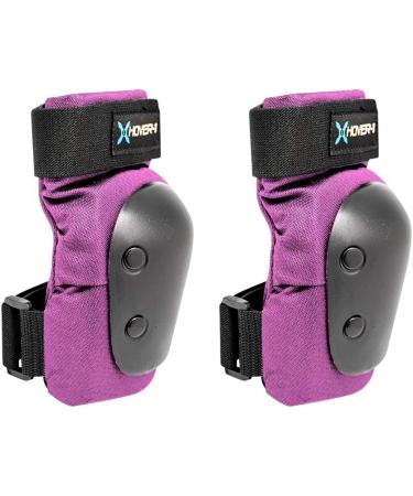 Hover-1 Nylon Protective Elbow Pads | Knee Pads & Wrist Guards for Ages 8+ | Hard PP Shells & EVA Foam Padding | Medium Size | Pink - Buy Online on SooperMarket.com