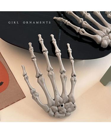 Halloween Skeleton Hand Hair Clips - Horror Bone Claw Hairpins for Women/Girls, Cosplay Costume Accessories - Buy Online on SooperMarket.com