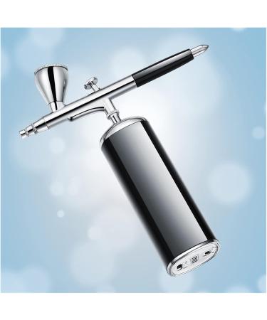 Paint Sprayer Make Up Nail Art Airbrush Compressor Auto Start and Stop Cordless Mini Pen Hobby Rechargeable Wireless Professional Set Kit for Painting Ceilings Fences cabinets Part a White - Buy Online on SooperMarket.com