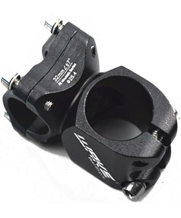 Wake 25.4 Stem 32mm 60mm Bike Stem | Short Handlebar Stem for Road Bike MTB BMX | Aluminum Alloy Black - Buy Online on SooperMarket.com