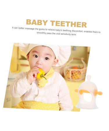 STAHAD 2pcs Three-Dimensional Hand Teether Toddler Chew Toys Silicone Toys Silicone Baby Toys Silicone Baby Hand Teether Baby Gum Teether Silicone Hand Sucking Teether Infant Chew Toy Car Yellowx2pcs 10.8x10.5x10.5cmx2pc... - Buy Online on SooperMarket.com