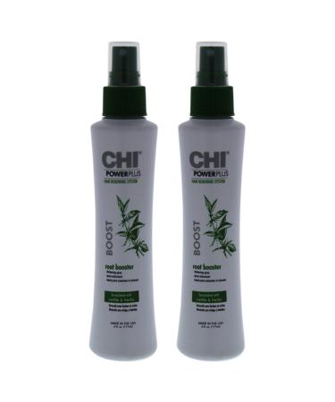 Power Plus Root Booster Thickening Spray by CHI for Unisex - 6 oz Hair Spray - (Pack of 2)