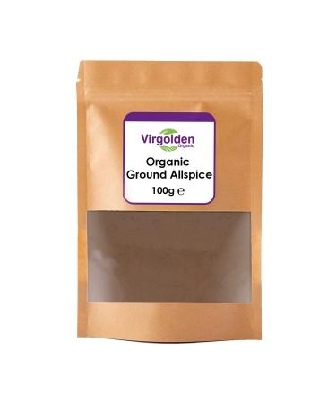 Organic Ground Allspice 100g by Virgolden Organic
