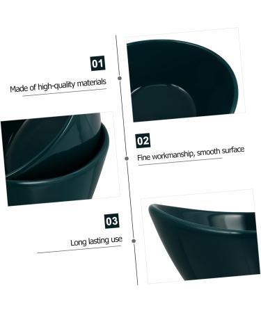 Alipis 2pcs Ingot Bowl Salad Bowl Ramen Bowls Salad Containers Household Tableware Fruit Kitchen Supplies 15.8X12.5CM Green - Buy Online on SooperMarket.com