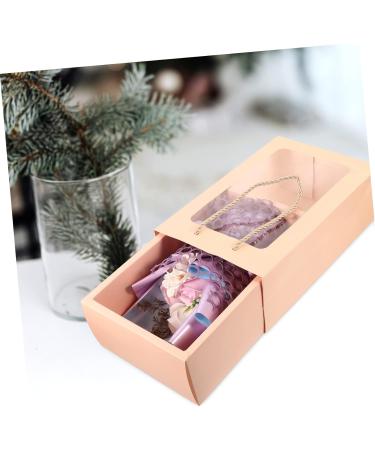 Angoily Rose Gift Box Decorative Soap Flower Birthday Bouquet Flower Bouquet Soap Flower for Women Soap Rose Bouquet The Gift Gifts Artificial Purple Miss Decorate 27X16CM Purple - Buy Online on SooperMarket.com