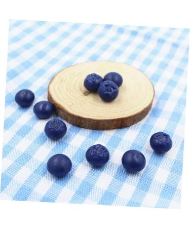 Alipis 150 Pcs Simulation Blueberry Realistic Berry Fake Blueberries Decor Blueberries Photo Prop Fake Blueberry Lifelike Fruits Model Miniature Blueberry Scrapbook Fake Fruit Resin - Buy Online on SooperMarket.com