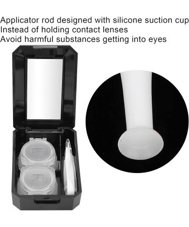 Demeras Contact Lens Travel Kit - Easy Open Case for Travel Office & Home - Black - Buy Online on SooperMarket.com