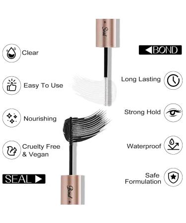 Beautfave Lash Bond & Seal Eyelash Glue for DIY Extensions - Waterproof, Super Strong Hold 48-72 Hours - Buy Online on SooperMarket.com