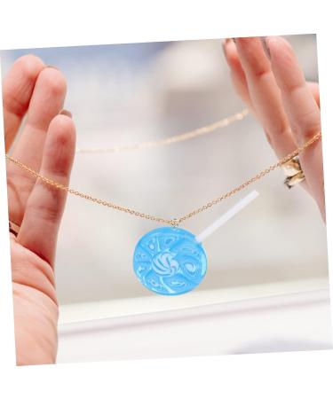 12 Pcs Lollipop Keychain Key Fob Lollipops DIY Charm Key Hanging Charms Dessert Bracelet 6X3CMx5pcs Assorted Colorx5pcs - Buy Online on SooperMarket.com