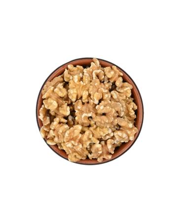 Secret Garden`s California Walnuts,Natural, No Shell Halves and Pieces Packed in resealable Bags(5 LB) Natural 5 LB