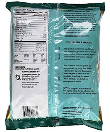 Tinkyada Gluten-Free Brown Rice Pasta Variety Bundle - Fusilli, Rotini, Shells (12-16 oz each) - Buy Online on SooperMarket.com
