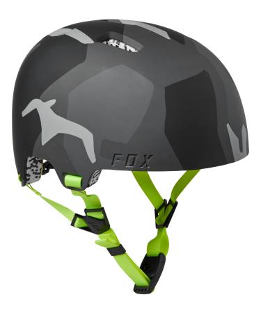 Fox Racing Youth Flight Pro Bicycle Helmet RUNN - Black/Yellow