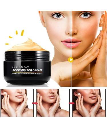 Tanning Cream Natural Sun Tanning Lotion for Bronzing Melanogenic Cream Intensive Tanning Luxe Gel Tanning Cream Effective in Solarium and Outdoors Achieve a Natural Tan (50 g) - Buy Online on SooperMarket.com