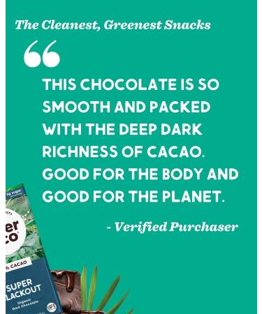 Alter Eco Deepest Dark Chocolate Bar 90% Cocoa - Organic Super Blackout (2.65 oz) - Buy Online on SooperMarket.com