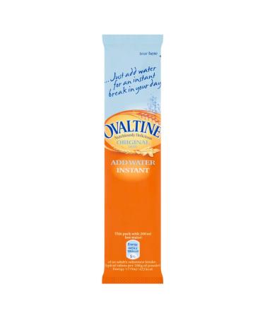 Ovaltine | Original Light add water | Instant Malt and Barley Drink 25g Sachets | Pack of 20