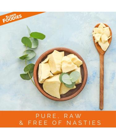 Superfoodies Raw Food Grade Cocoa/Cacao Butter 500G - Organic Natural Wafers - for Baking & Skincare 500 g (Pack of 1) - Buy Online on SooperMarket.com