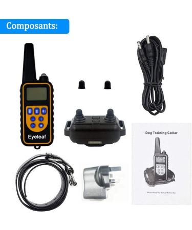 NO SHOCK Vibrating Dog Training Collar with Remote Control - Waterproof, 500 Yards Range - Vibration/Beep Mode for Home Training - Buy Online on SooperMarket.com