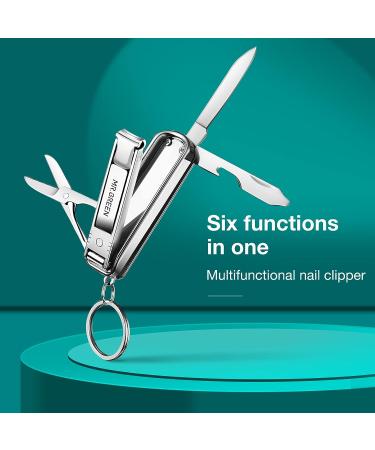 MR.GREEN Stainless Steel Multifunctional Nail Clippers - 6 Functions, Large Size - Buy Online on SooperMarket.com