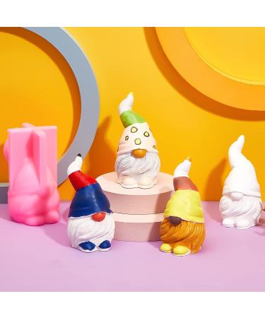 Silicone 3D Gnome Mold for DIY Soap, Resin, Wax, Polymer Clay - 1 Piece - Buy Online on SooperMarket.com