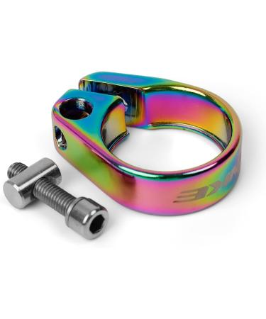 28.6mm Aluminum Saddle Clamp - Quick Clamping Bicycle Tensioner | Amonence Colored Bike Attachment - Buy Online on SooperMarket.com