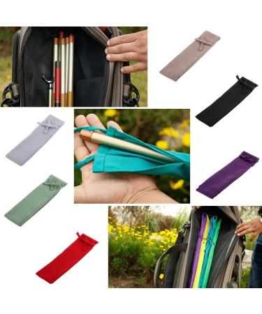 Cotton Cloth Fishing Rod Sleeve | Rod Protector Case | Pole Cover for Most Rods | Gift for Father, Boyfriend, Family | Black (49.2 x 2.4 inch) - Buy Online on SooperMarket.com