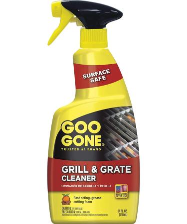 Goo Gone Grill & Grate Cleaner - Cleans Cooking Grates & Racks - 24 Fl. Oz. 4 Pack