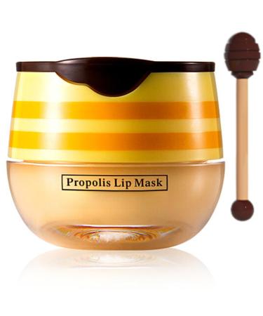 Tongyend Lip Sleeping Mask Honey Lip Mask Overnight Lip Balm Lip Plumper Care Day Night Repair For Dry Chapped Peeling Cracked Lips Lip Balm Locks in Moisture Lip Care