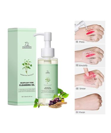 100ml Heartleaf Pore Cleansing Oil - Gentle Makeup Remover for Women | Non-Irritating & International Shipping - Buy Online on SooperMarket.com