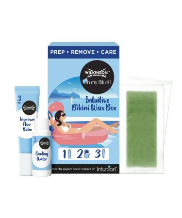 WILKINSON SWORD - Intuition Bikini Wax Kit For Women | 3 Step Hair Removal Kit