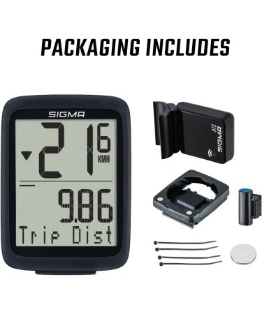 Sigma Sport BC 8.0 WL Wireless Bike Computer - Waterproof Speedometer with 8 Functions | Cable-Free Cycling Accessories - Buy Online on SooperMarket.com