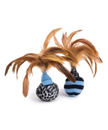 Petlinks Variety of Cat Toys for Cats & Kittens, Fun & Engaging - Multiple Styles, Sets, & More Set of 2 Multicolor
