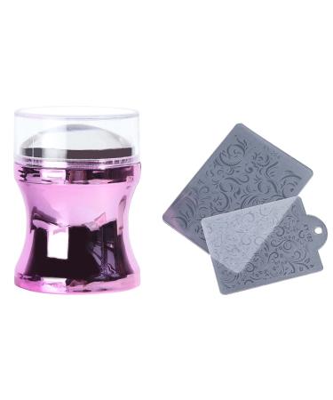 A Set Nail Art Stamper Fast Jelly Stamper Accurate Nail Tip Stamp for Nail Art Design