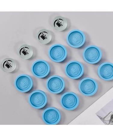 MAGICLULU 12 Pcs Mold Checkers Resin Silicone Baking Silicone Chess Moulds Doll Bath Tub Small Stainless Steel Bowls De para Gelatinas Baking Tool Baking Fondant Silica Gel Manual 3.5X3.5X0.8CMx2pcs Bluex2pcs - Buy Online on SooperMarket.com