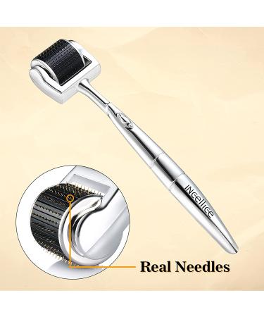 Incellice 192 Titanium Needles Derma Roller for Hair Growth in Women and Men 1.0 - Buy Online on SooperMarket.com