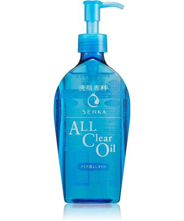 mussor Senka Cleansing Oil ALL Clear Oil 7.77Floz(230ml) Makeup Remover Oil JAPAN For Face And Waterproof Mascara