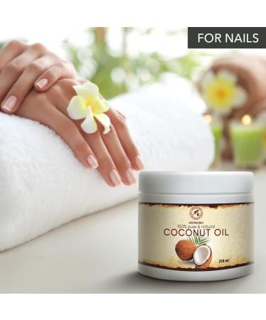 Coconut Oil 250ml - Cocos Nucifera Oil - Indonesia - 100% Pure & Natural Cold Pressed - Best Benefits for Skin Hair Face Body Care - Unrefined Coconut Oils - Buy Online on SooperMarket.com