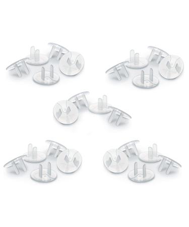 24 Pack Baby Proofing Outlet Covers - Shock Prevention, Easy Installation, Safe & Secure Plastic Plug Covers - Buy Online on SooperMarket.com