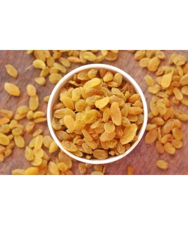 LILA DRY FRUITS Premium Seedless Golden Raisins 200g | Amazing Quality Green Kishmish | Dried Grapes | Rich in Iron & Vitamin B | Healthy Sweet Treats - Buy Online on SooperMarket.com
