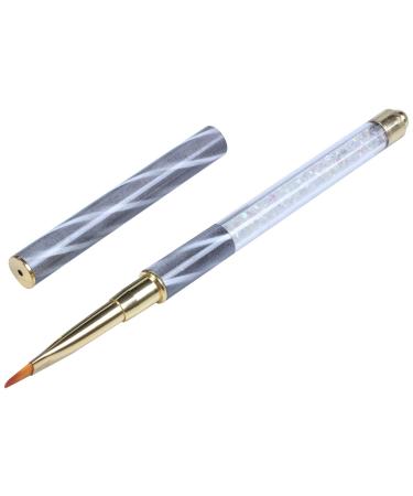 Desikixudy Pen Rhinestone Acrylic Handle Carving Painting Gel Nail Extension Manicure Liner Pen 03