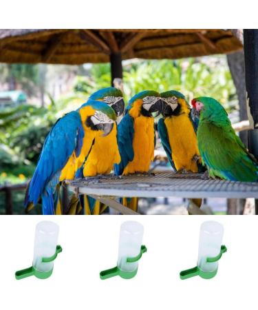 Bird Water Dispenser 4 Pcs Hanging Bird Water Bottles Automatic Bird Water Dispensers for Middle and Small Parrot Budgie Lovebirds Cockatiel Drinking Water - Buy Online on SooperMarket.com