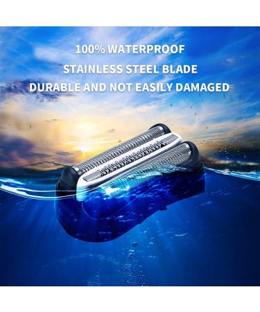 Braun Series 3 - 32B Shaver Foil & Cutter Replacement Part Compatible with Series 3 320 330 340 350CC 370cc-4 390cc-4 3000s 3010s 3040s 3050cc 3070cc - Buy Online on SooperMarket.com