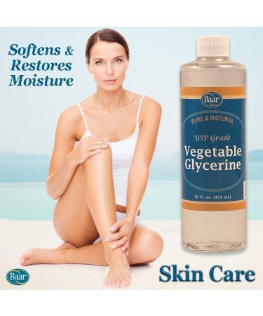 Buy Food Grade Vegetable Glycerine USP - 16 fl. oz | Premium Quality for Cooking & DIY - Buy Online on SooperMarket.com