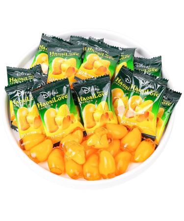 Mango Soft Candy Mango Peelable Candy 50% Juice Content gummy candy Fruit Juice Fudge Peeling Gummy Candy Healthy Desserts Wedding Candies Sweets Instant fruit Snacks Toffee chewing gum (1000g)